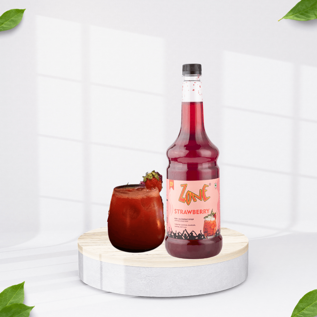 How to make Strawberry Crush Mocktail at home l Non alcoholic drinks l