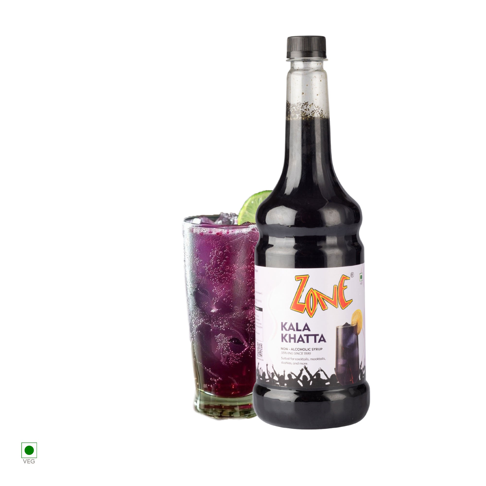 Zone Kala Khatta Flavoured Syrup 1000ml