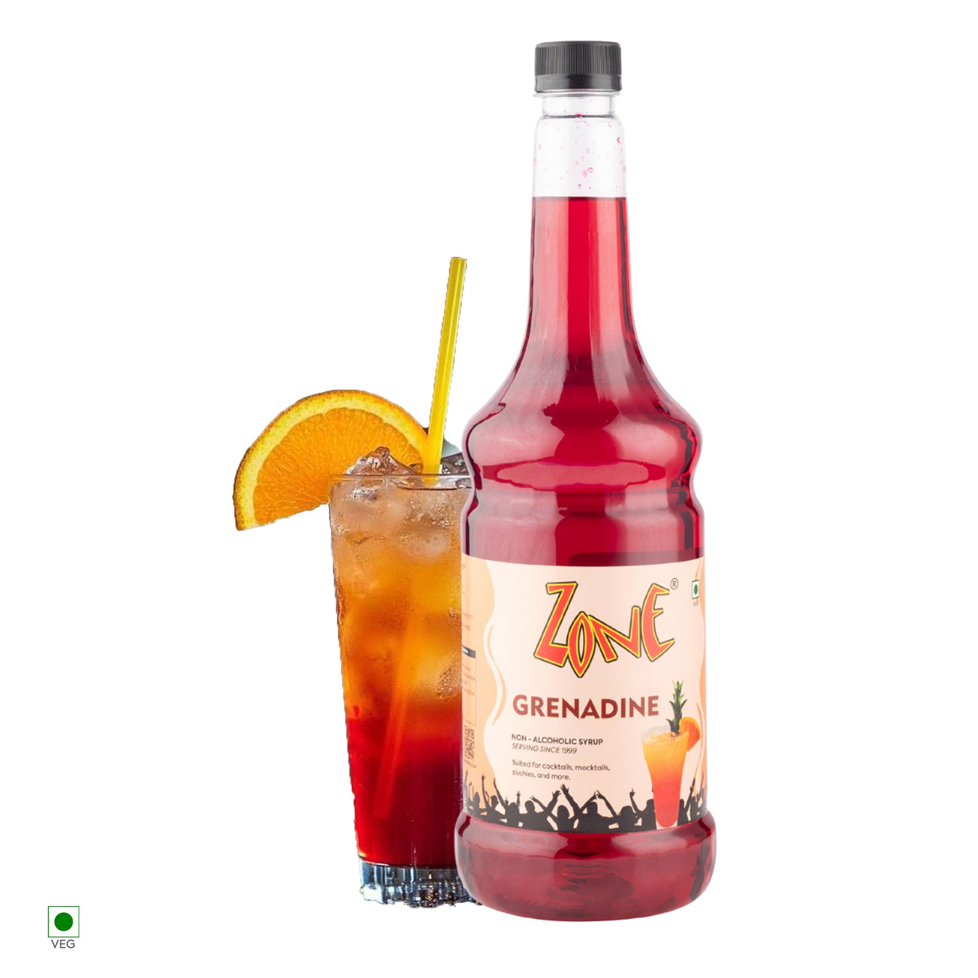 Zone Grenadine Flavoured Syrup 1000ml