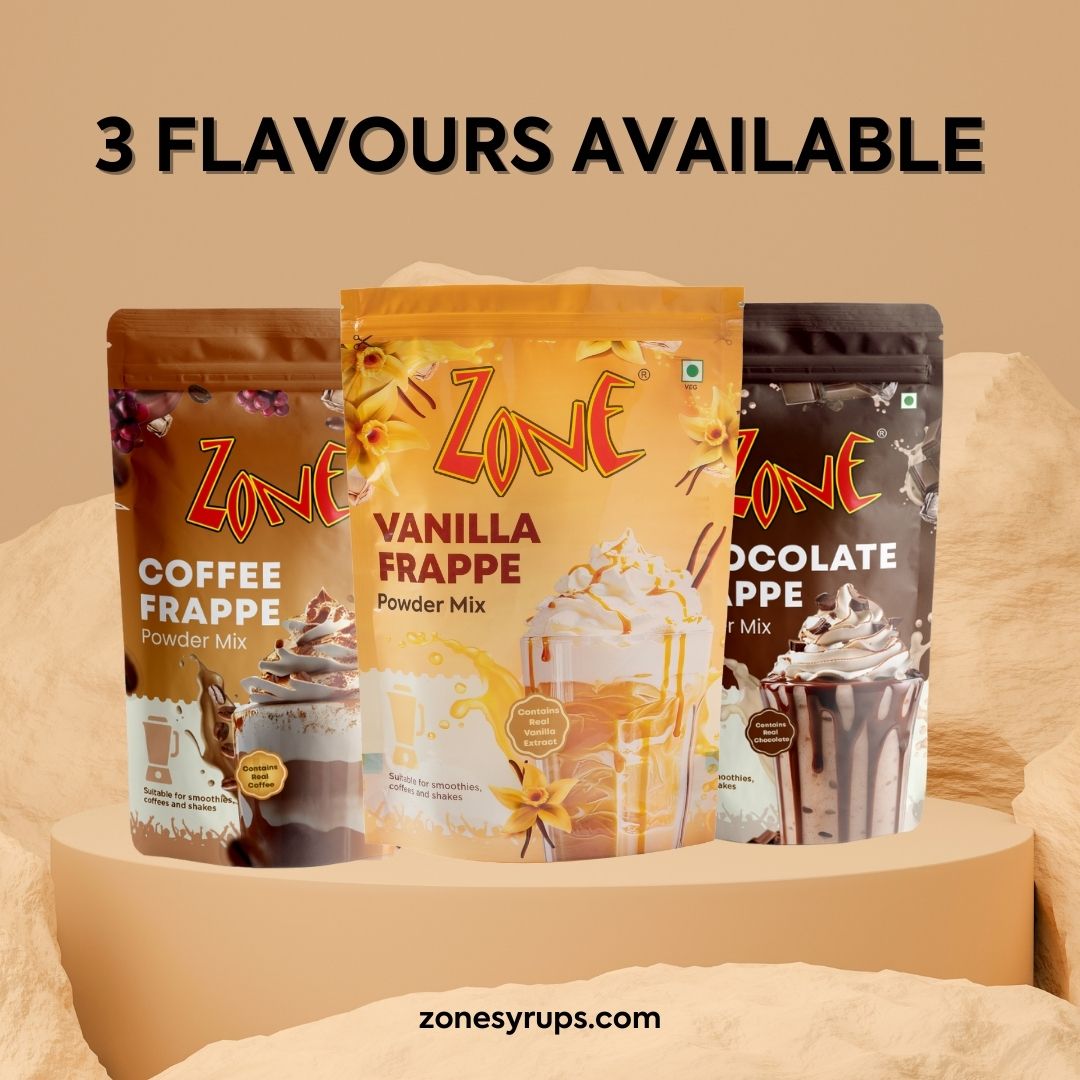 Zone Vanilla Frappe Powder 1Kg