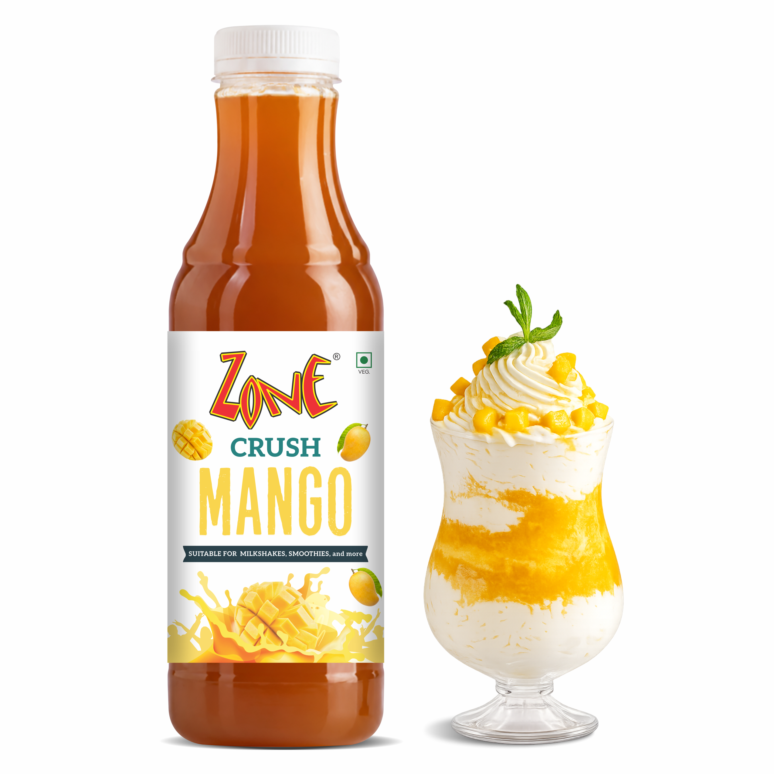 Zone Mango Flavoured Crush 750ml