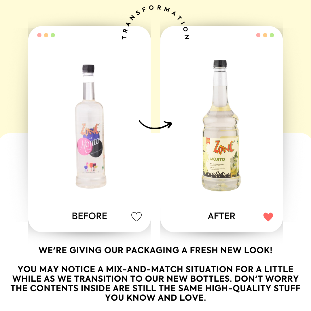 Zone Mojito Flavoured Syrup