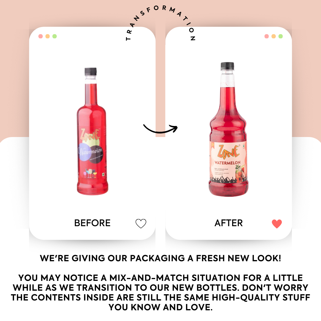 Zone Water Melon Flavoured Syrup