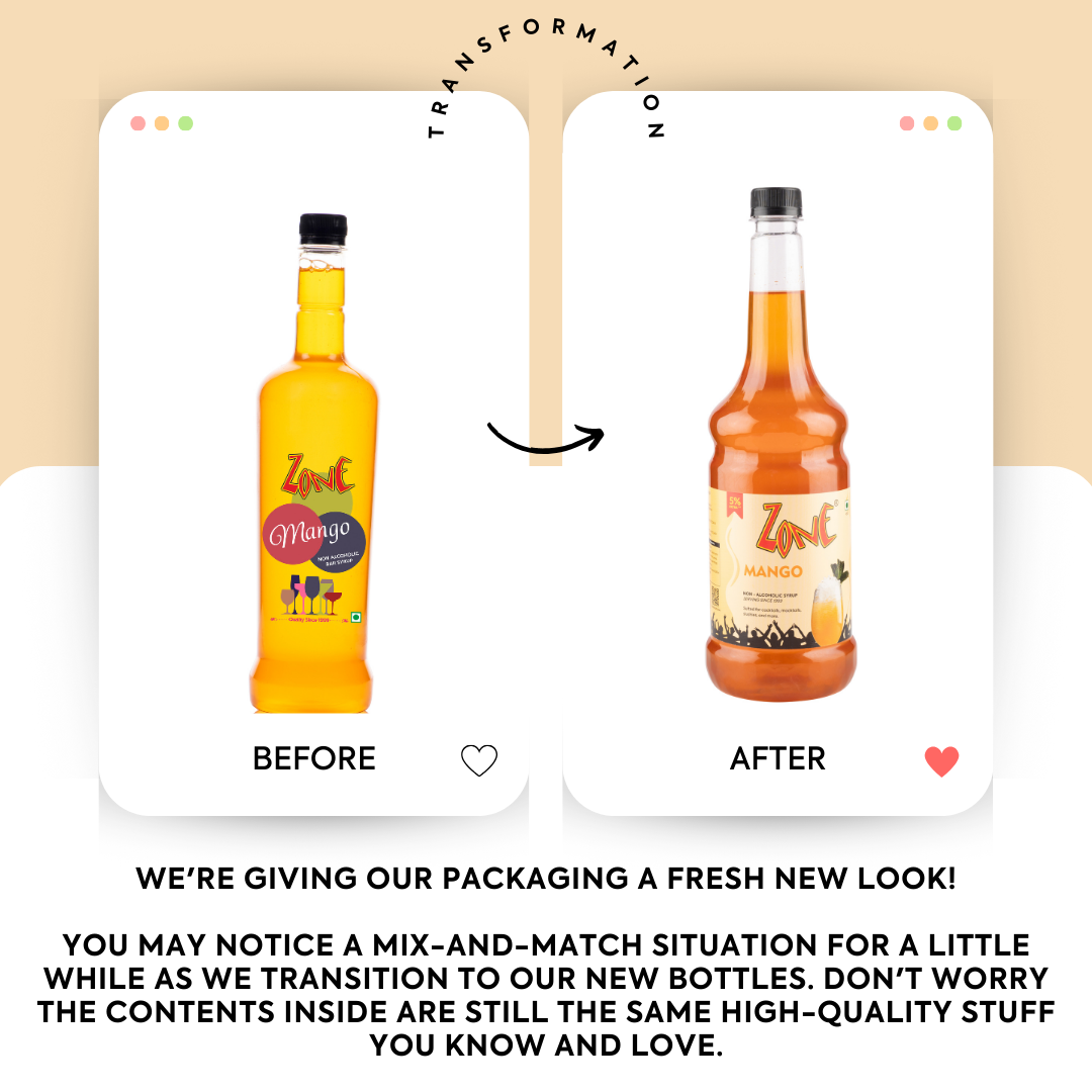 Zone Mango Flavoured Syrup