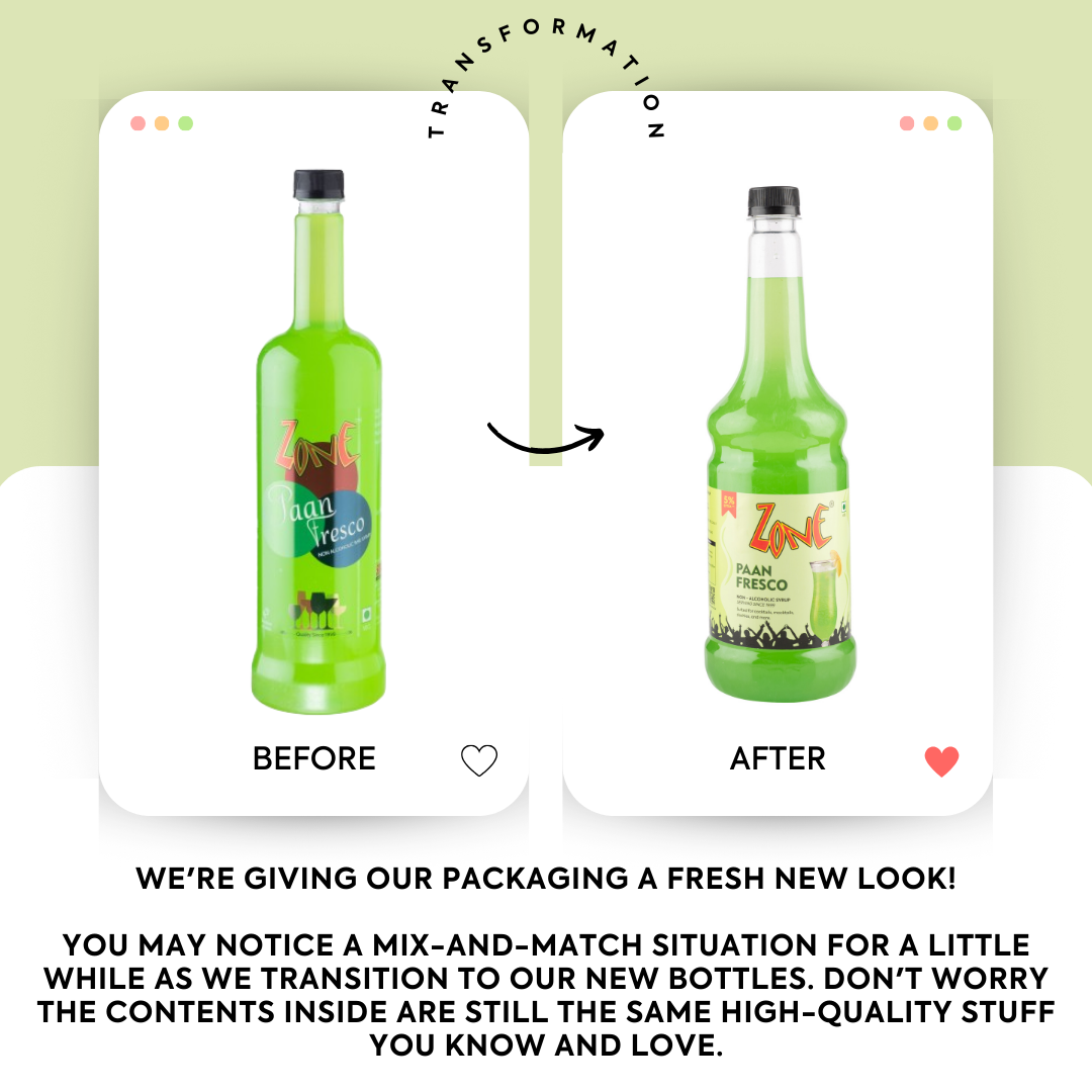 Zone Paan Fresco Flavoured Syrup