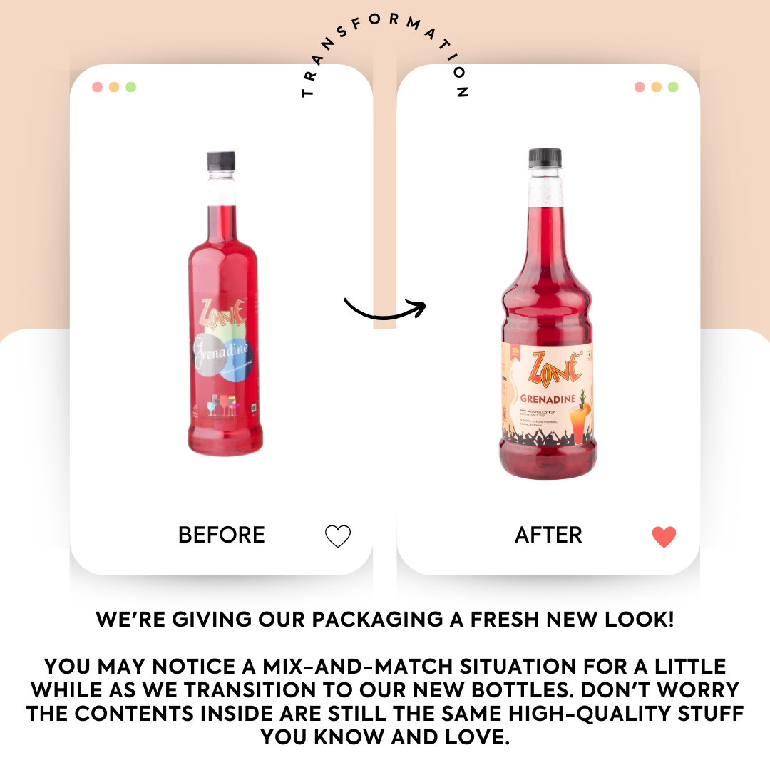 Zone Grenadine Flavoured Syrup