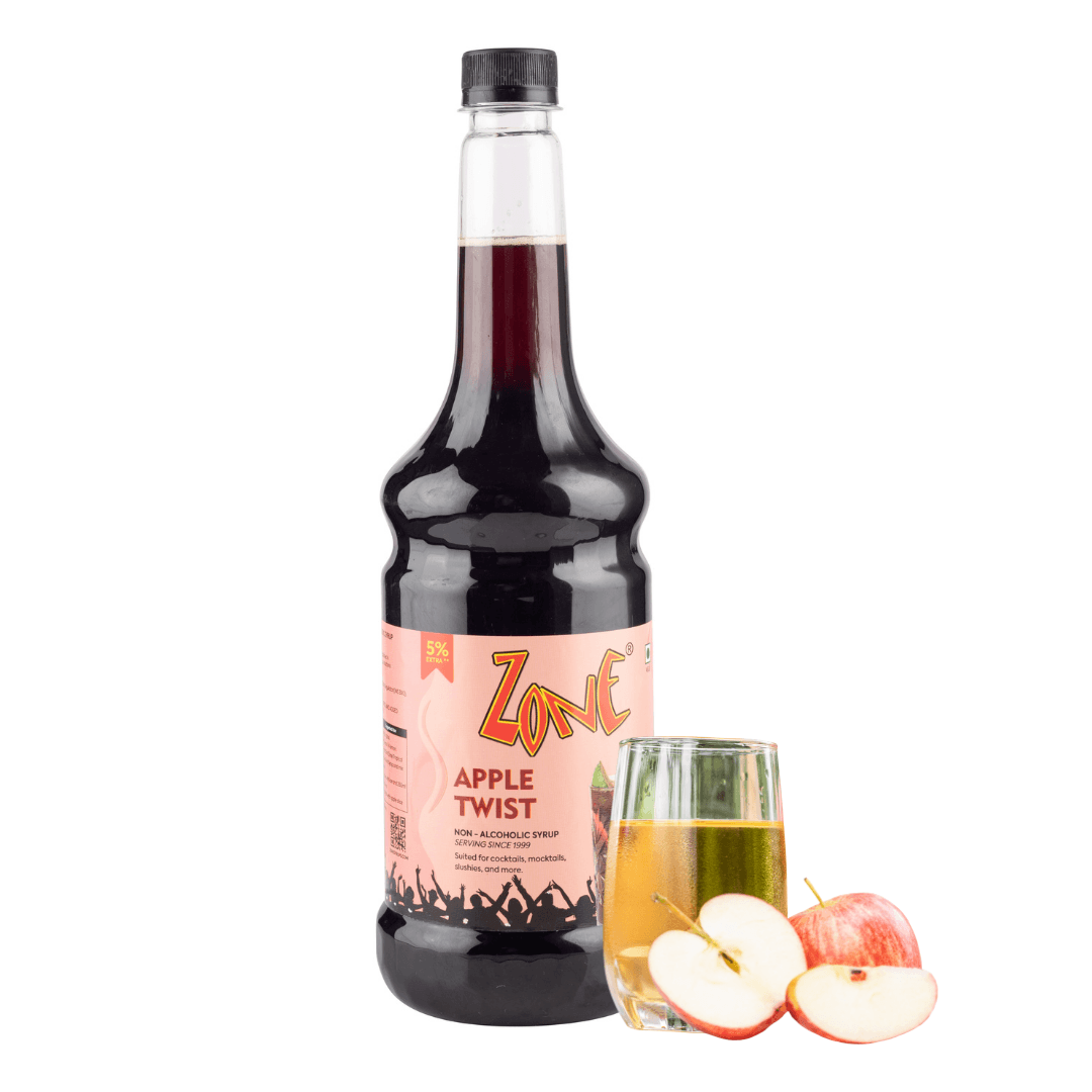 Zone Apple Twist Flavoured Syrup 1000ml