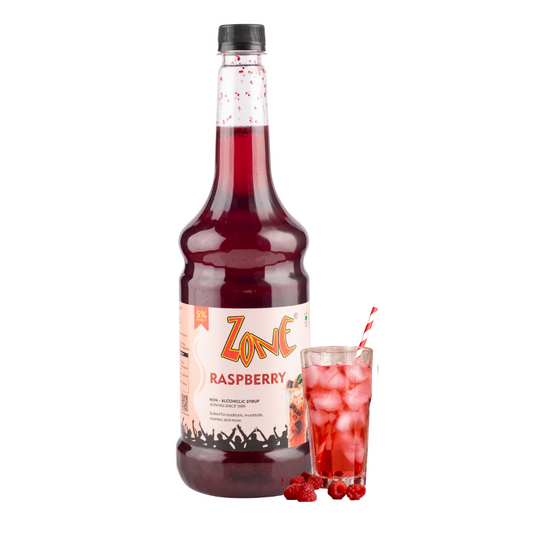 Zone Raspberry Flavoured Syrup 1050ml