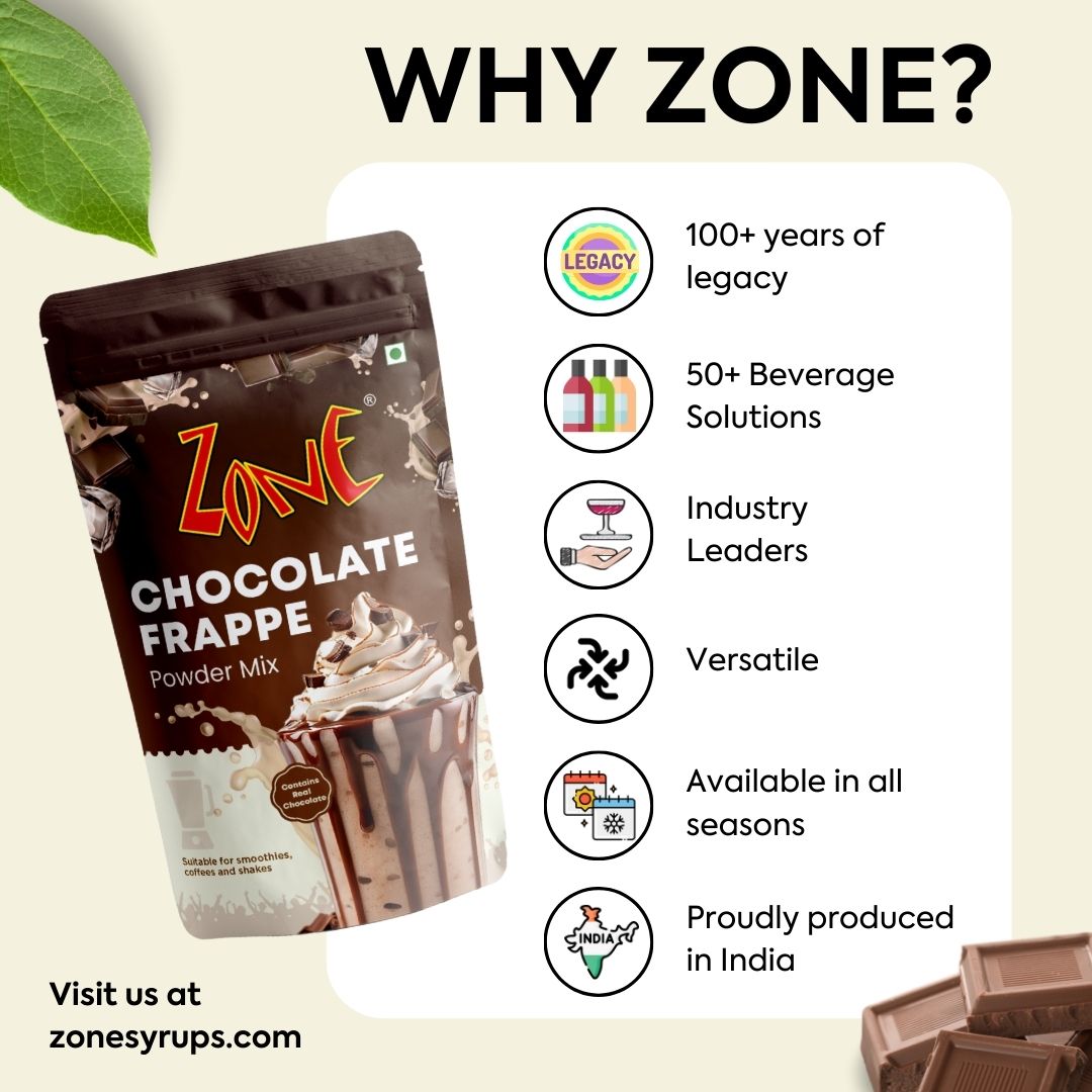 Zone Chocolate Frappe Powder 1kg