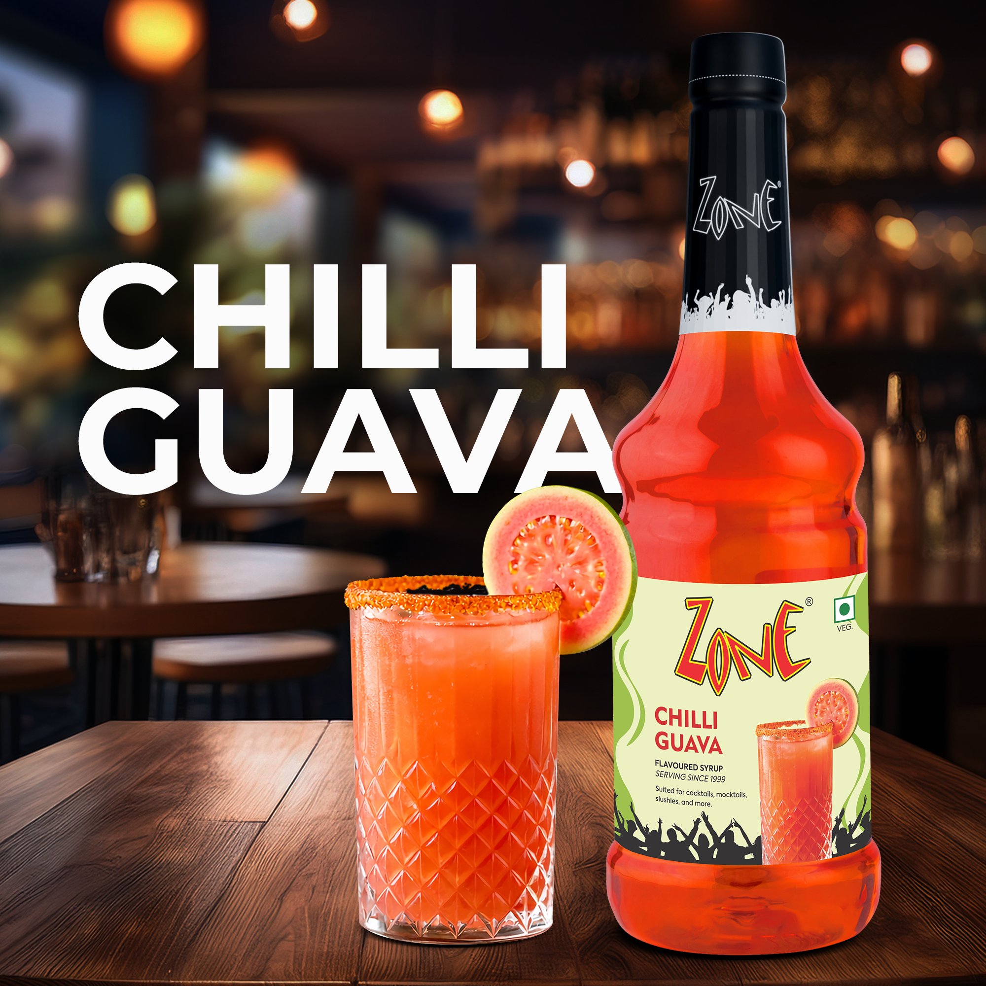Zone Chilli Guava Flavoured Syrup 1000ml