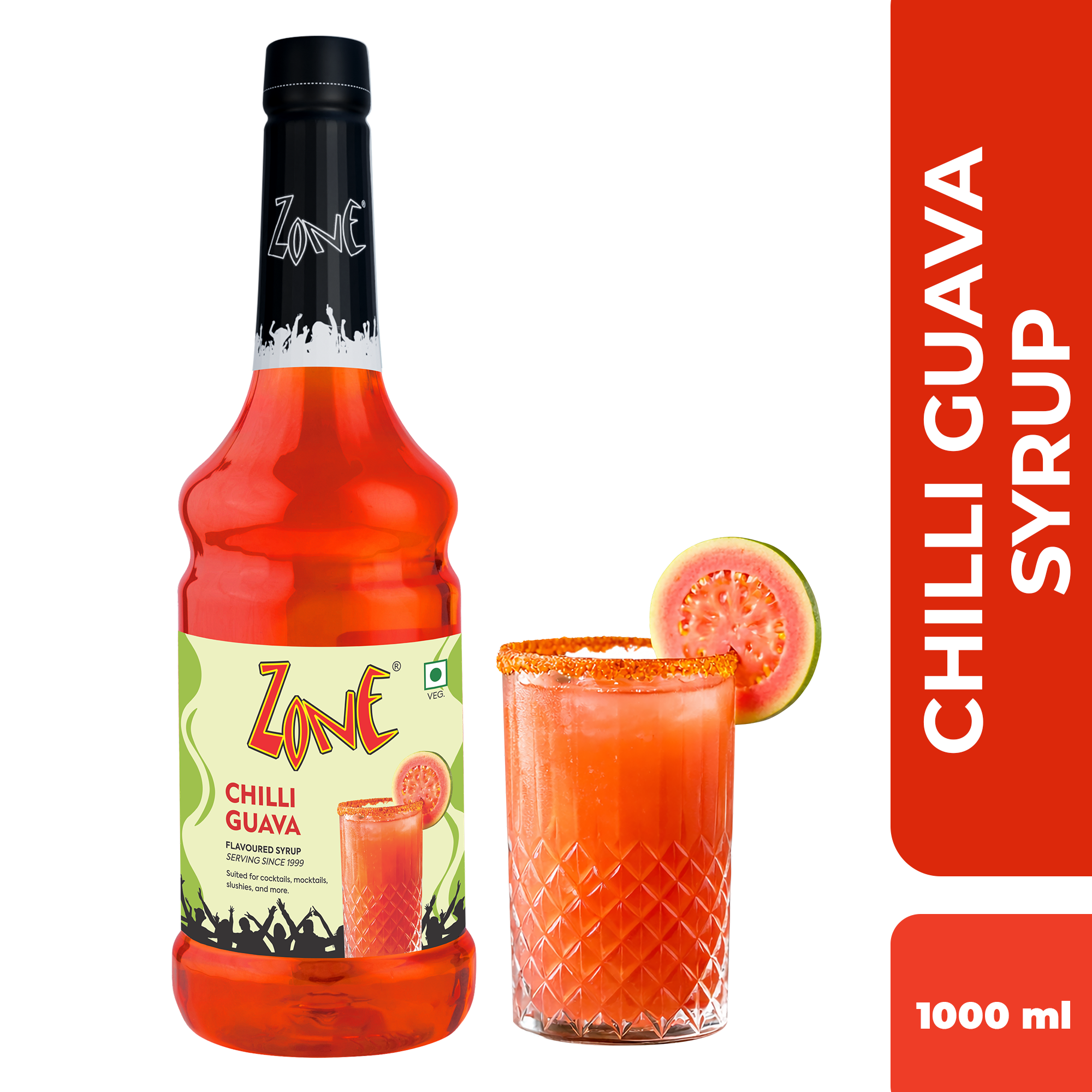 Zone Chilli Guava Flavoured Syrup 1000ml
