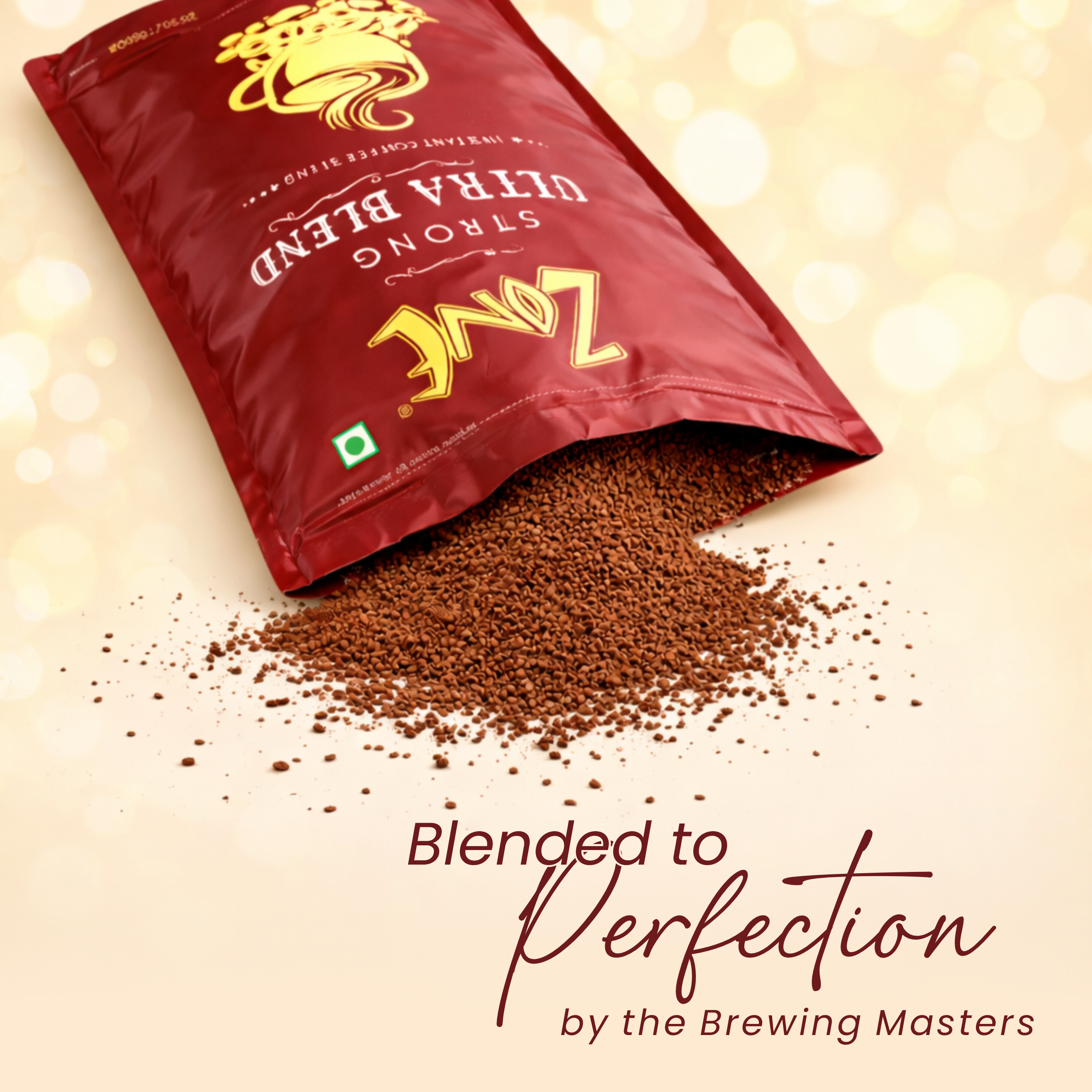 Zone Strong Ultra Blend Instant Coffee Powder 200gm Pack