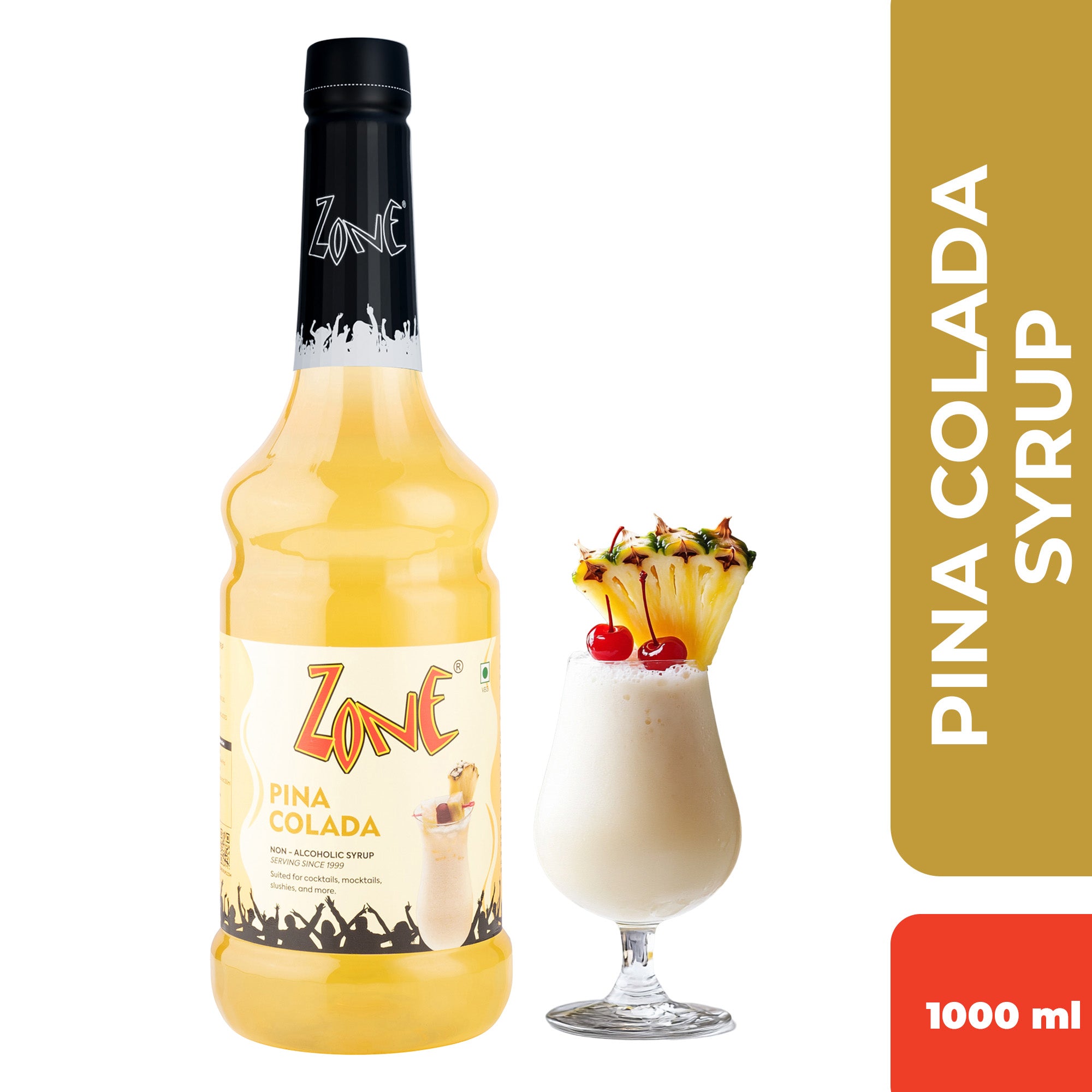 Zone Pina Colada Flavoured Syrup 1000ml