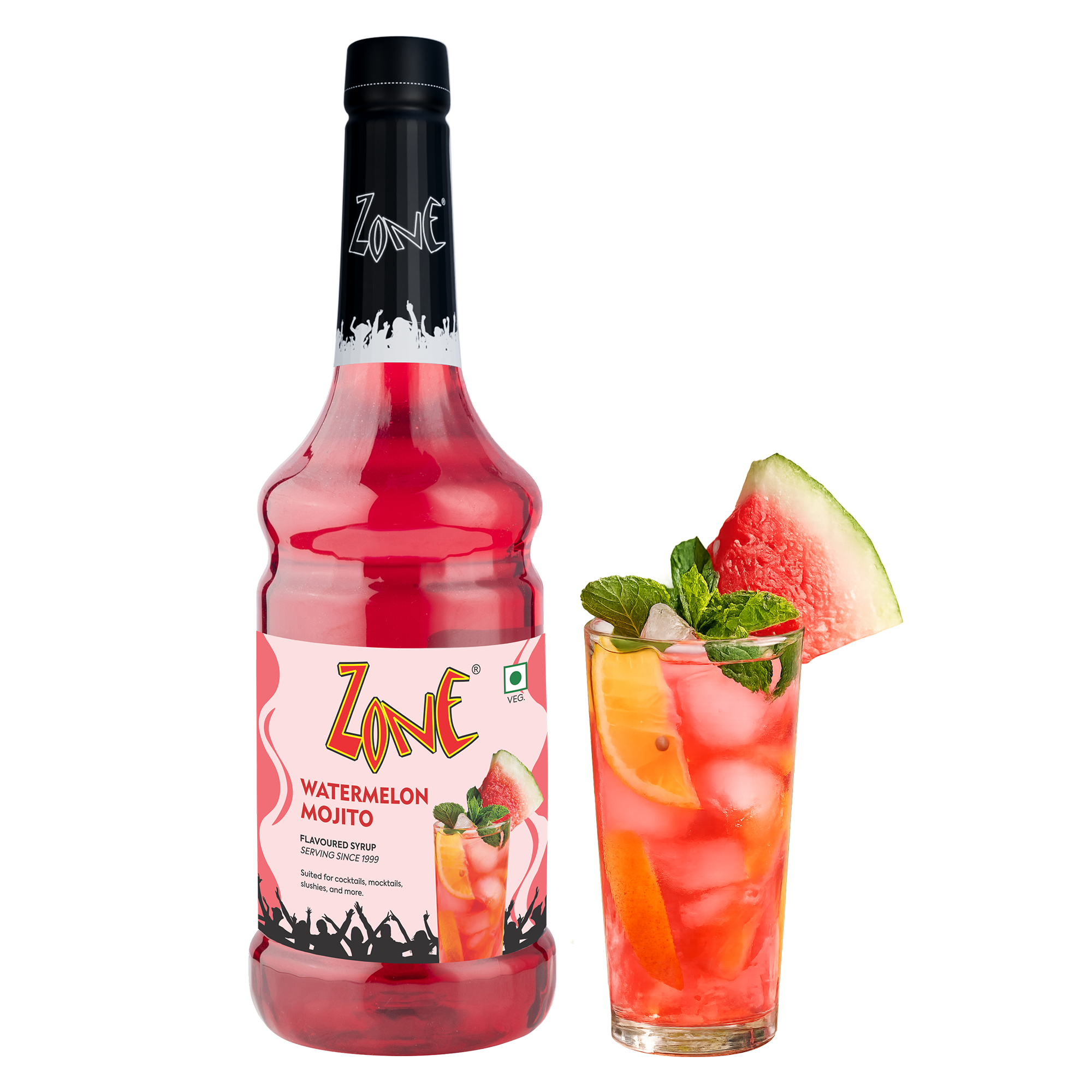 Zone Watermelon Mojito Flavoured Syrup 1000ml
