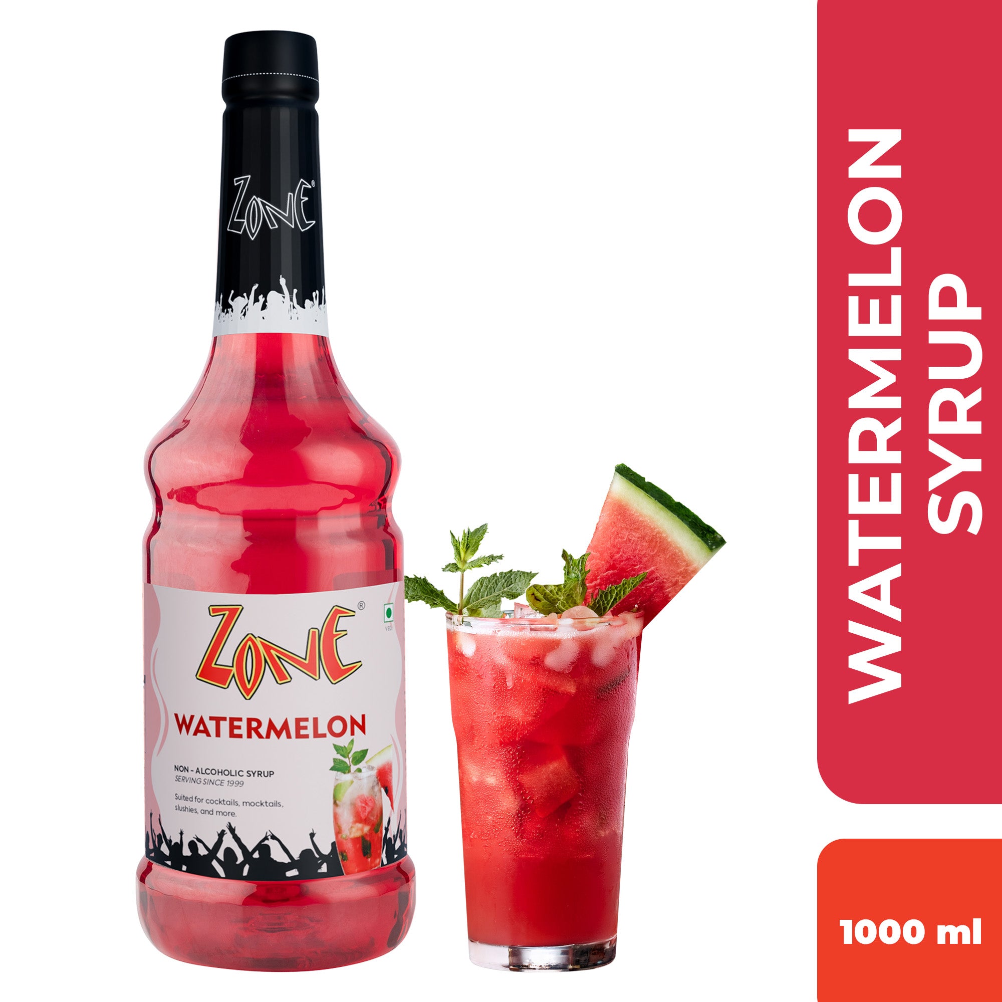 Zone Watermelon Flavoured Syrup 1000ml