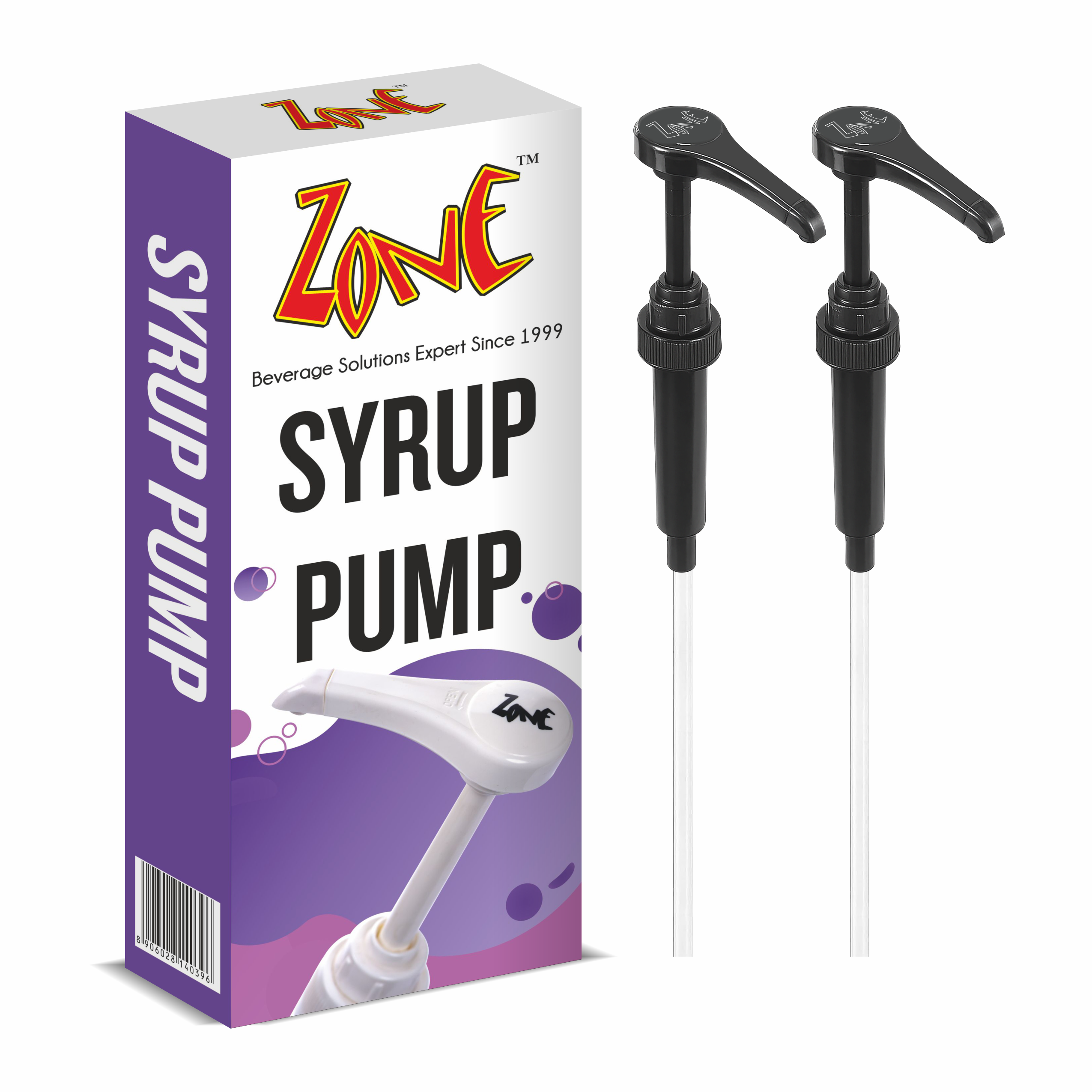 Zone-Black Pump (2 Pcs)