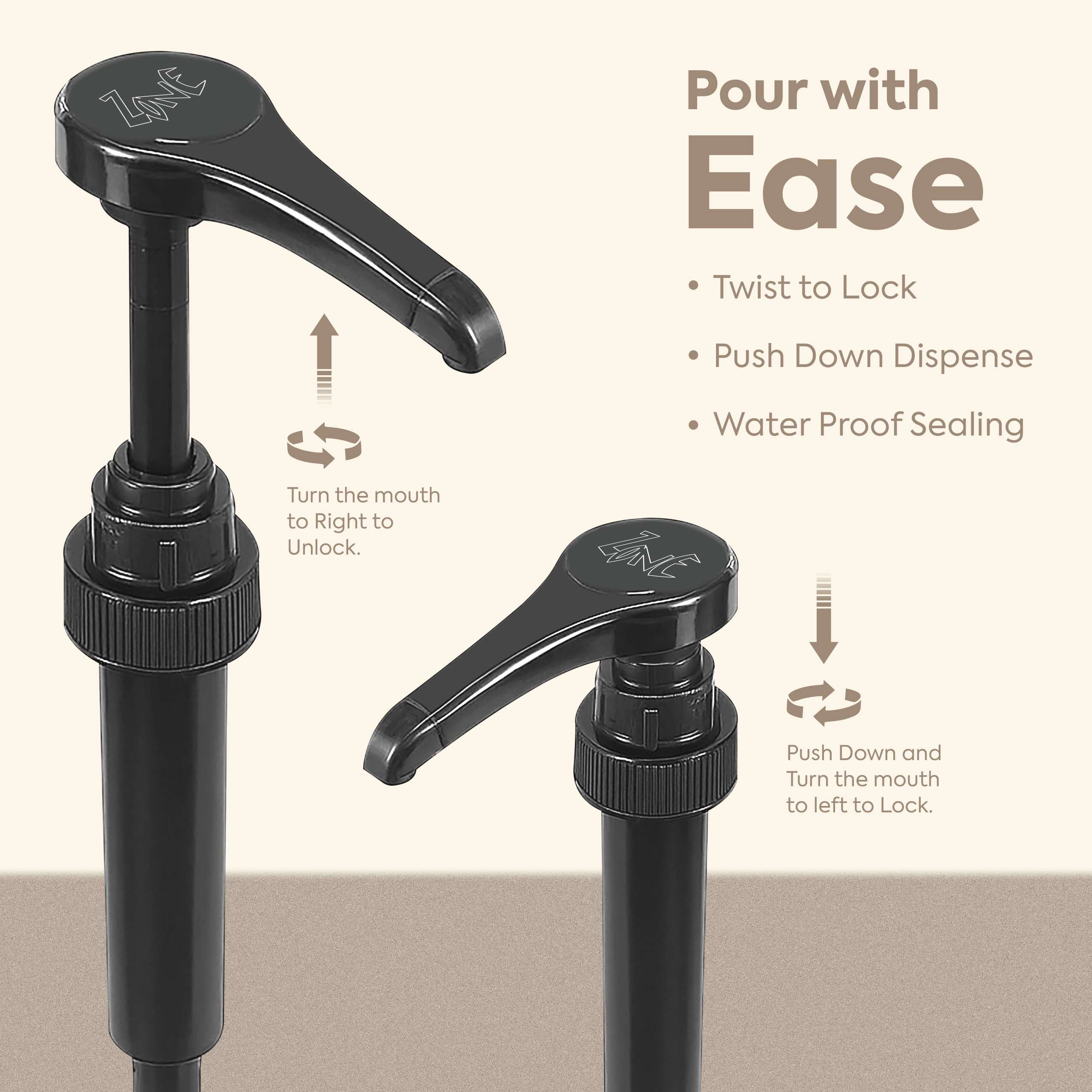 Zone-Black Pump (2 Pcs)