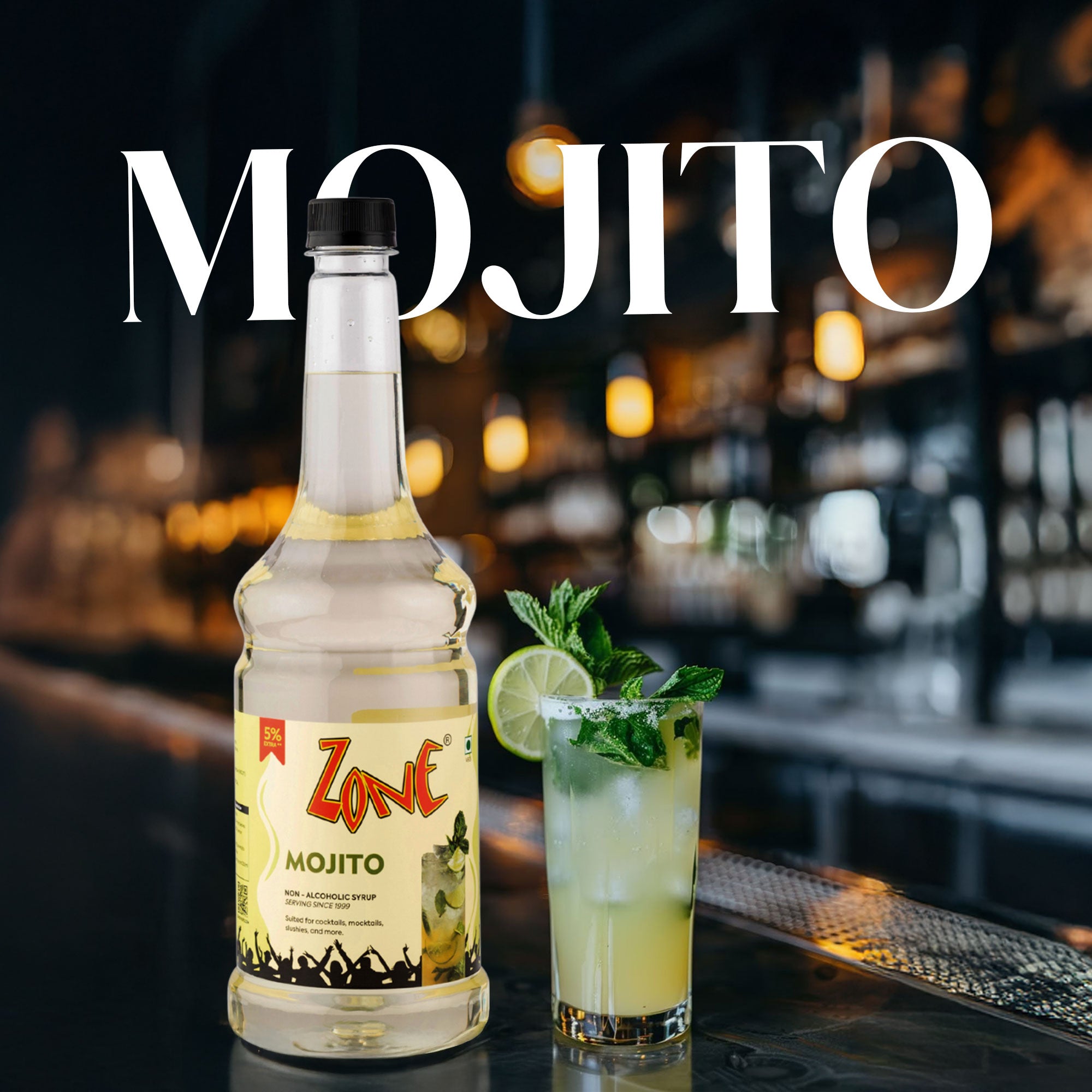 Zone Mojito Flavoured Syrup 1000ml