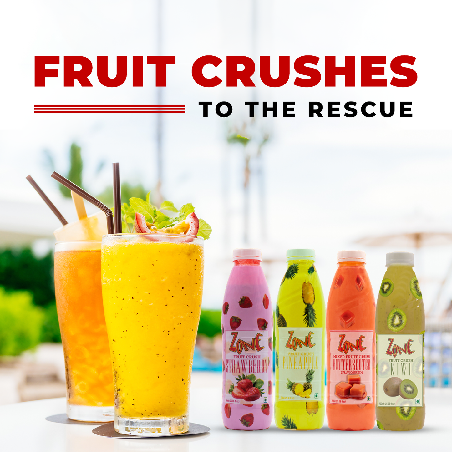 Zone Orange Flavoured Crush
