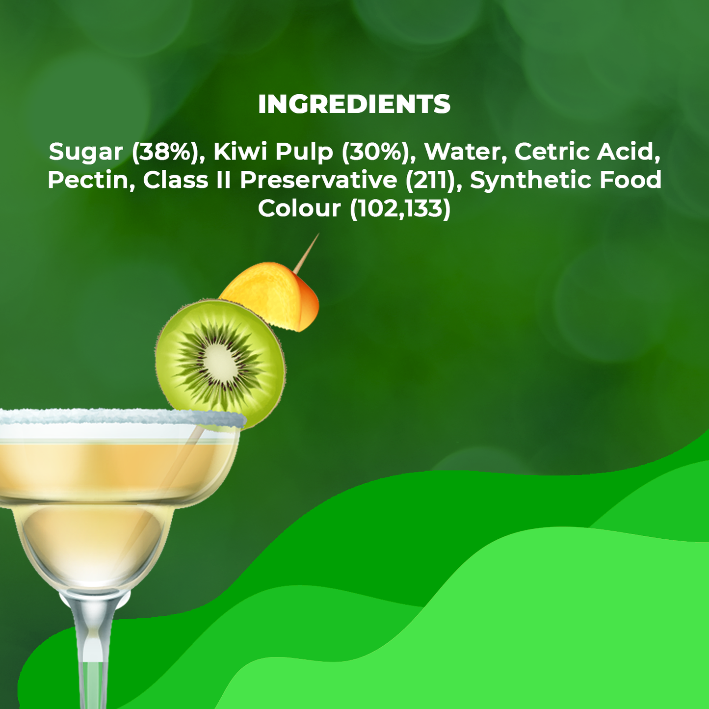 Zone Kiwi Flavoured Crush
