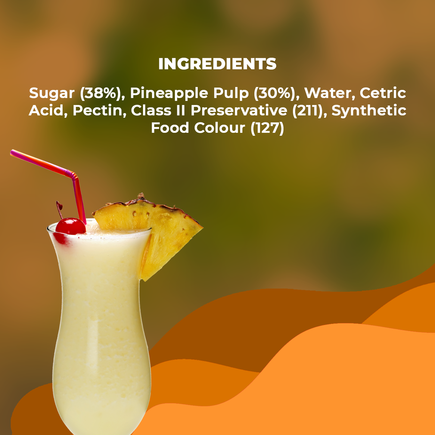 Zone Pineapple Flavoured Crush