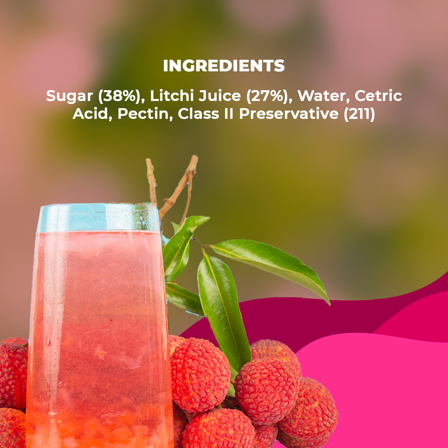 Zone Litchi Flavoured Crush