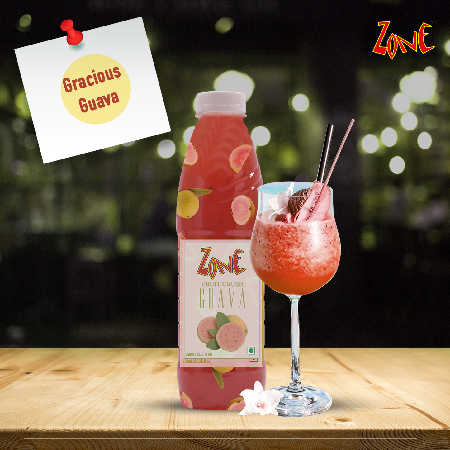 Zone Guava Flavoured Crush