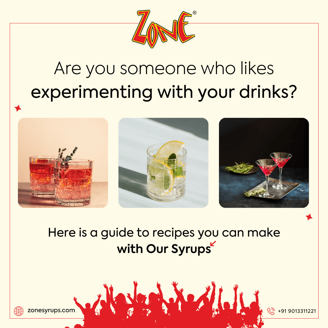 Unleash Your Inner Mixologist: Delicious Drinks with Zone Syrups