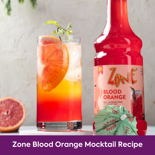 How to Make Perfect Zone Blood Orange Mocktails