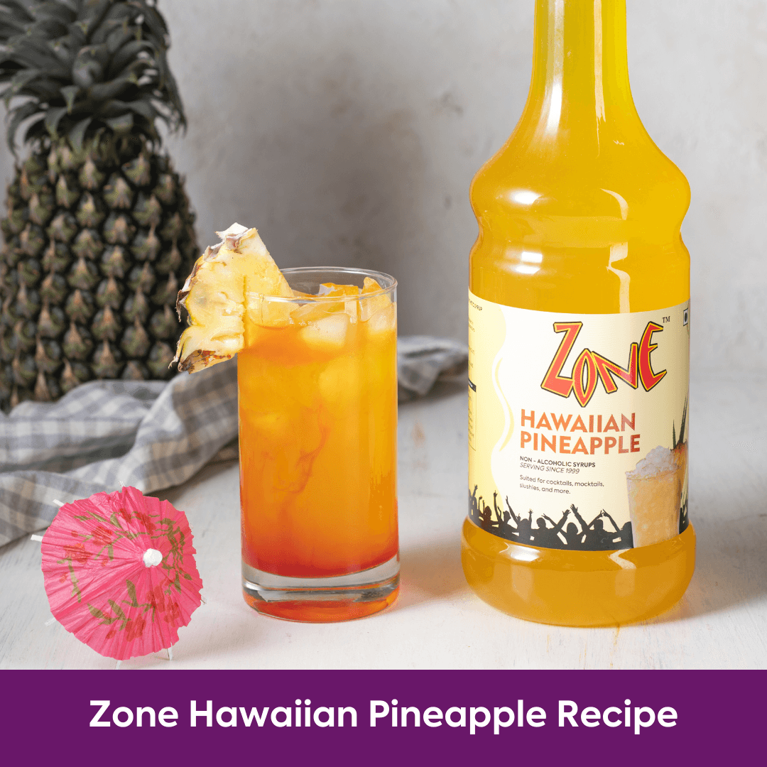 Zone Hawaiian Pineapple Mocktail Recipe