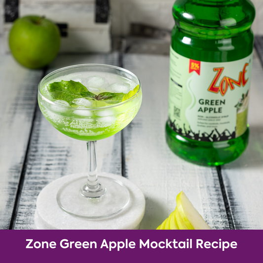 Delicious Way to Make a Zone Green Apple Mocktail