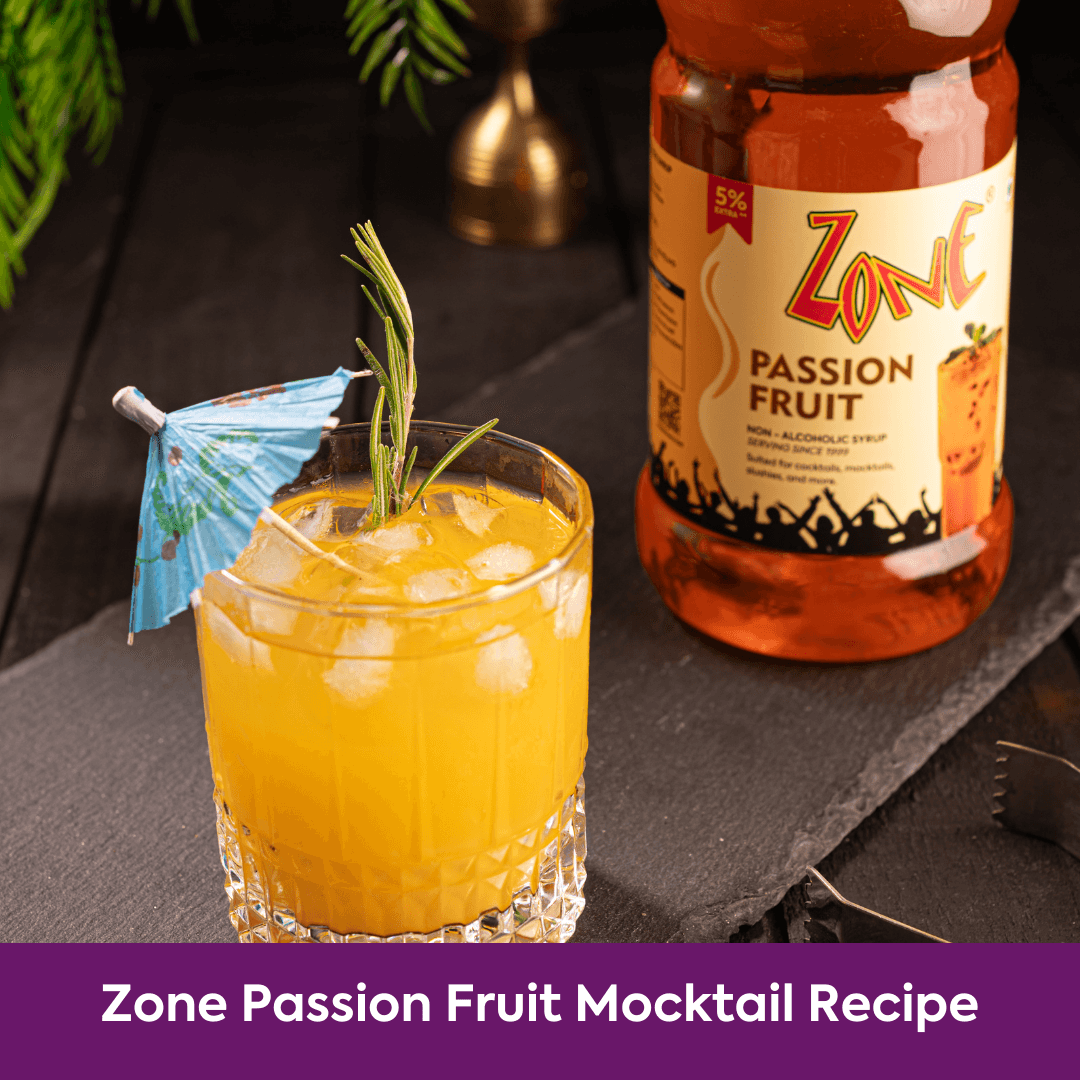 Zone Passion Fruit Mocktail Recipe