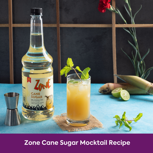 The Coolest Zone Cane Sugar Mocktail Around!