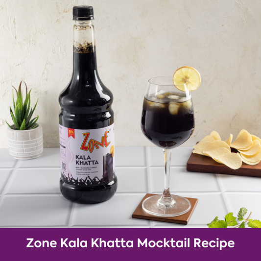Zone Kala Khata Mocktail Recipe