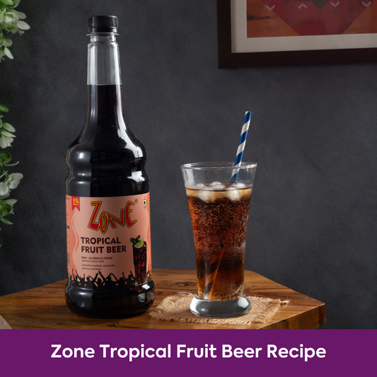Zone Tropical Fruit Beer Mocktail Recipe