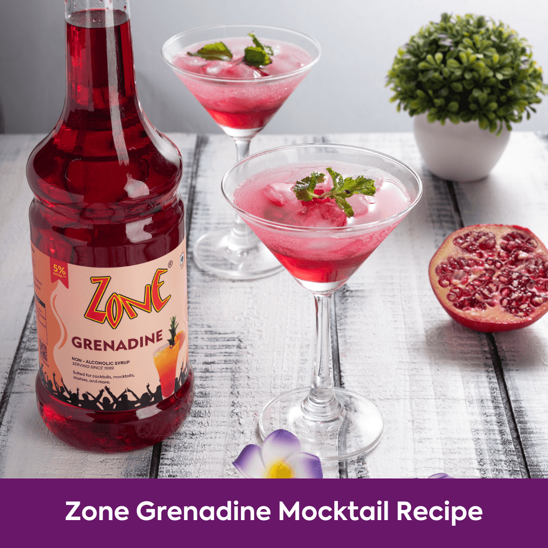 Zone Grenadine Mocktail Recipe – ZONE