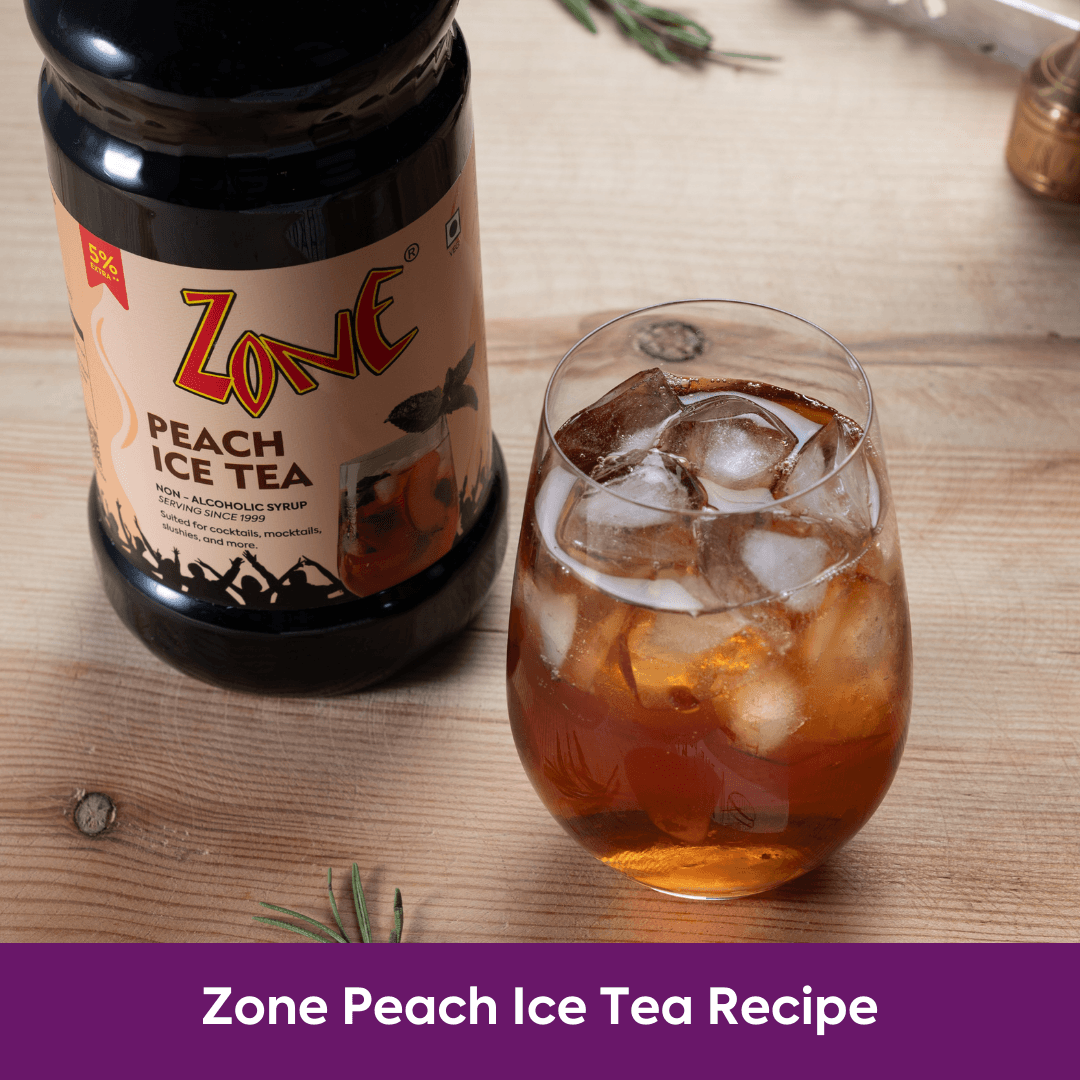 Zone Peach Iced Tea Recipe