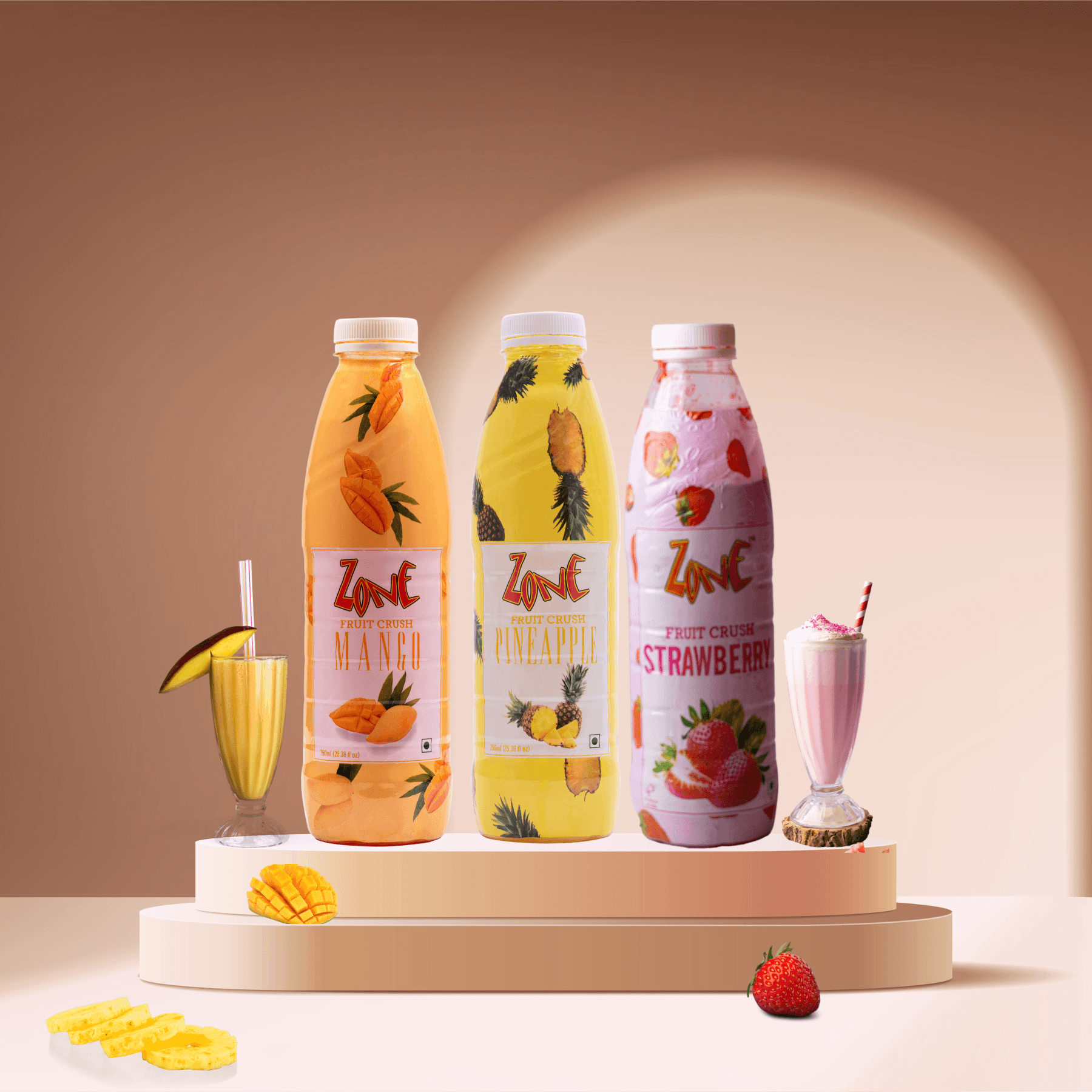 Unleash the Crush: Flavor Explosion with Zone's Fruit Crushes