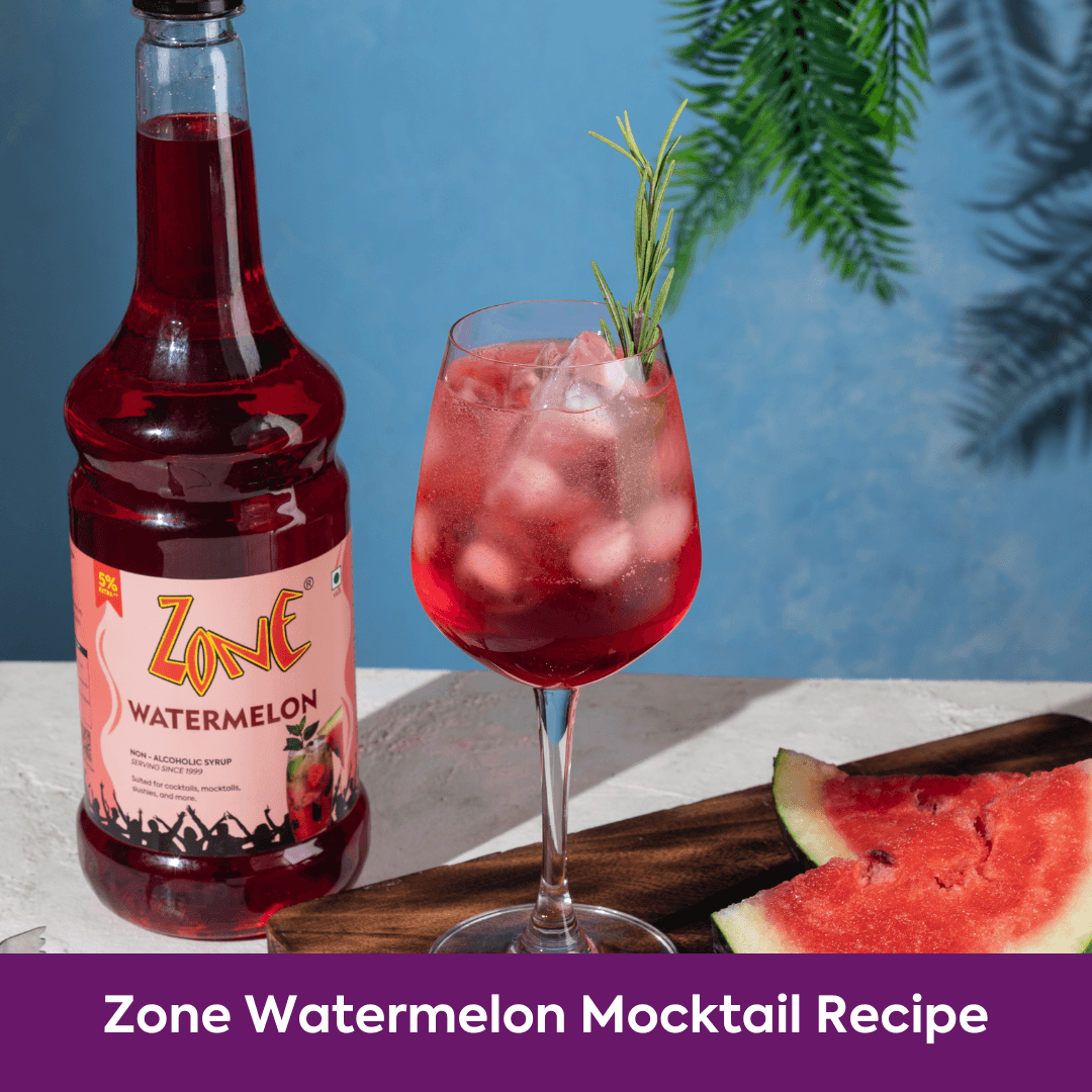 Zone Watermelon Mocktail Recipe