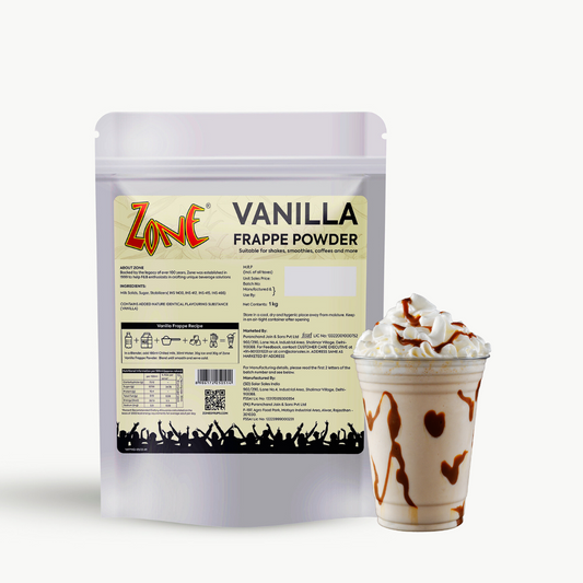 7 Easy & Delicious Recipes with Zone Vanilla Frappe Powder