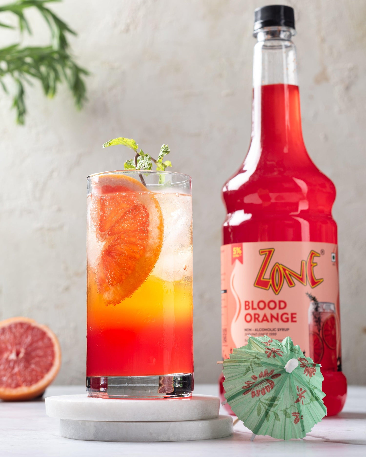 How to Create Sunrise Mojito with Blood Orange Syrup