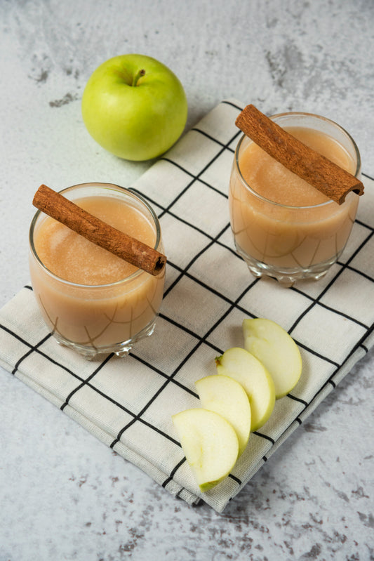 Apple Peach Smoothie | Zone Mocktail Syrups