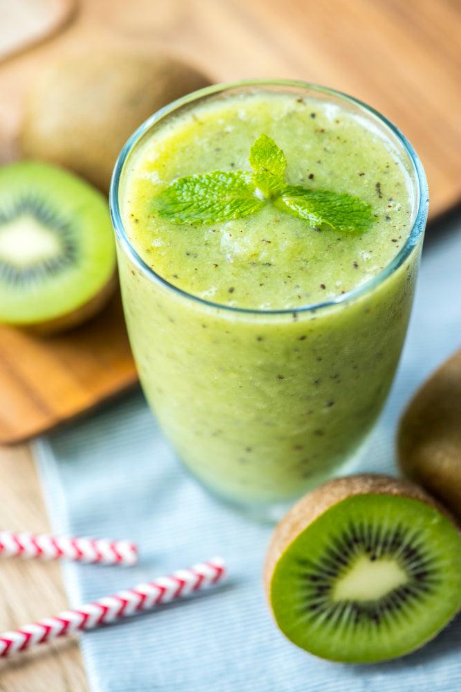 Kiwi Milkshake Recipe | Zone Mocktail Syrups