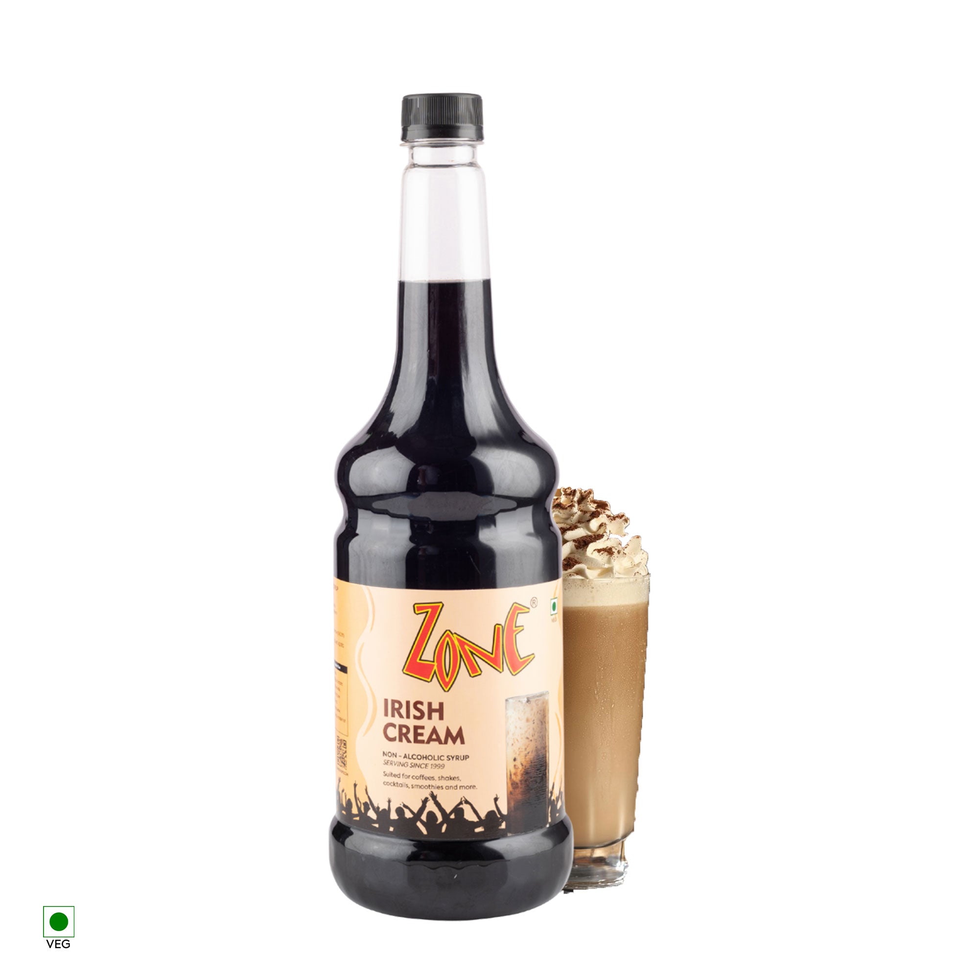 Zone Irish Cream Flavoured Syrup 1000ml