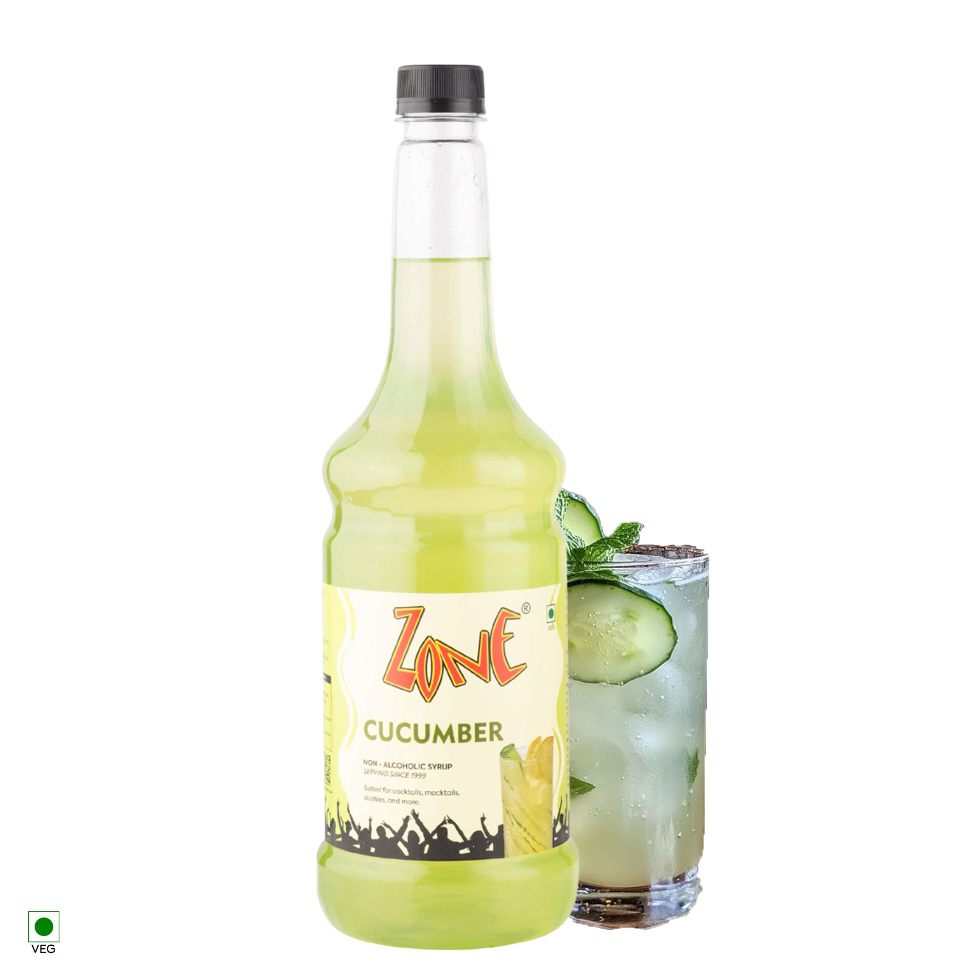 Zone Cucumber Flavoured Syrup 1000ml