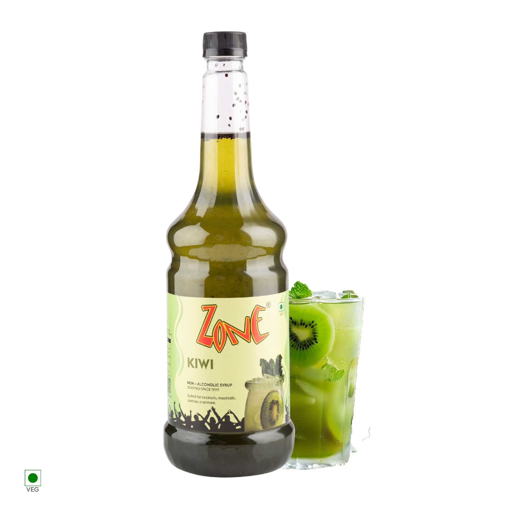 Zone Kiwi Flavoured Syrup 1000ml