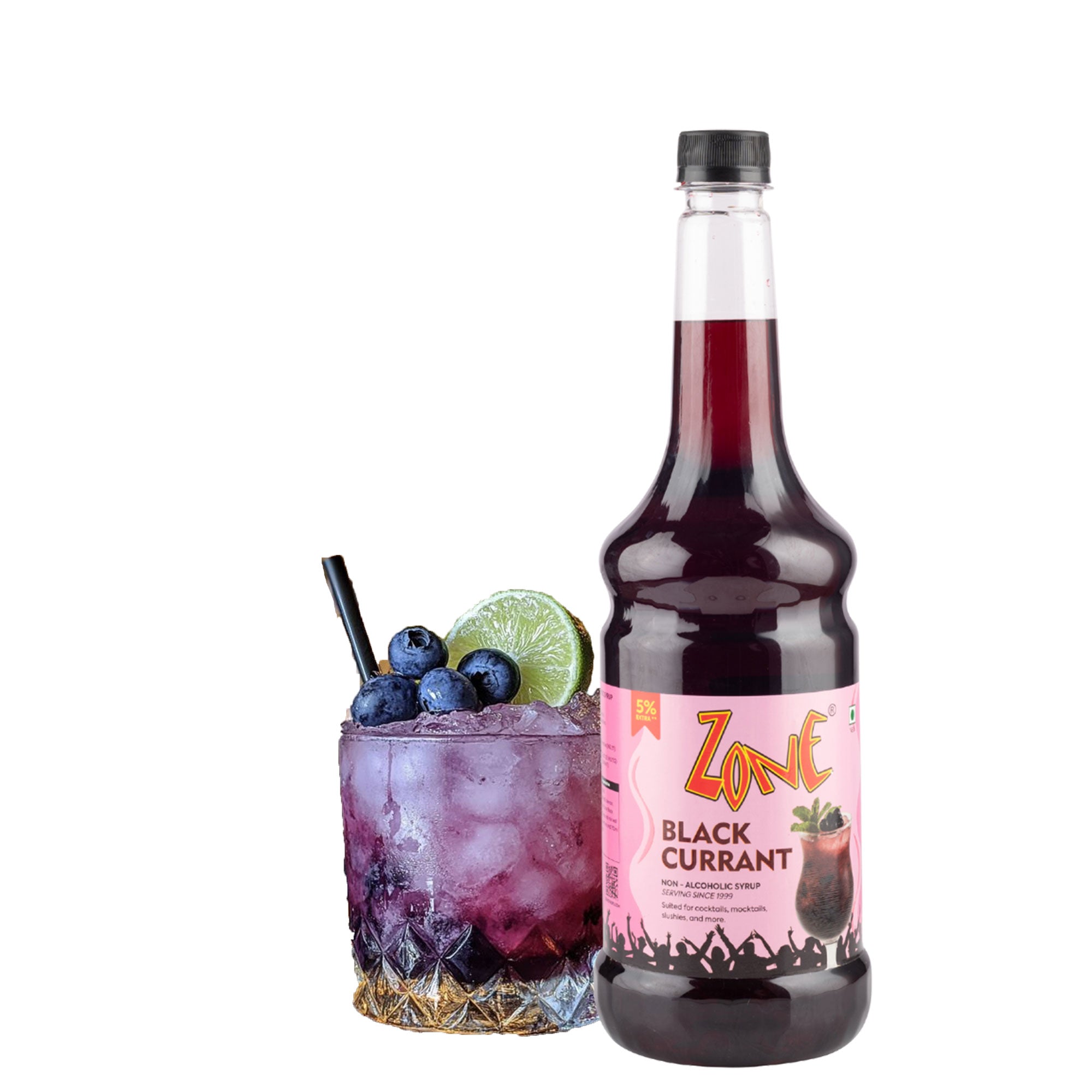 Zone Black Currant Flavoured Syrup 1000ml