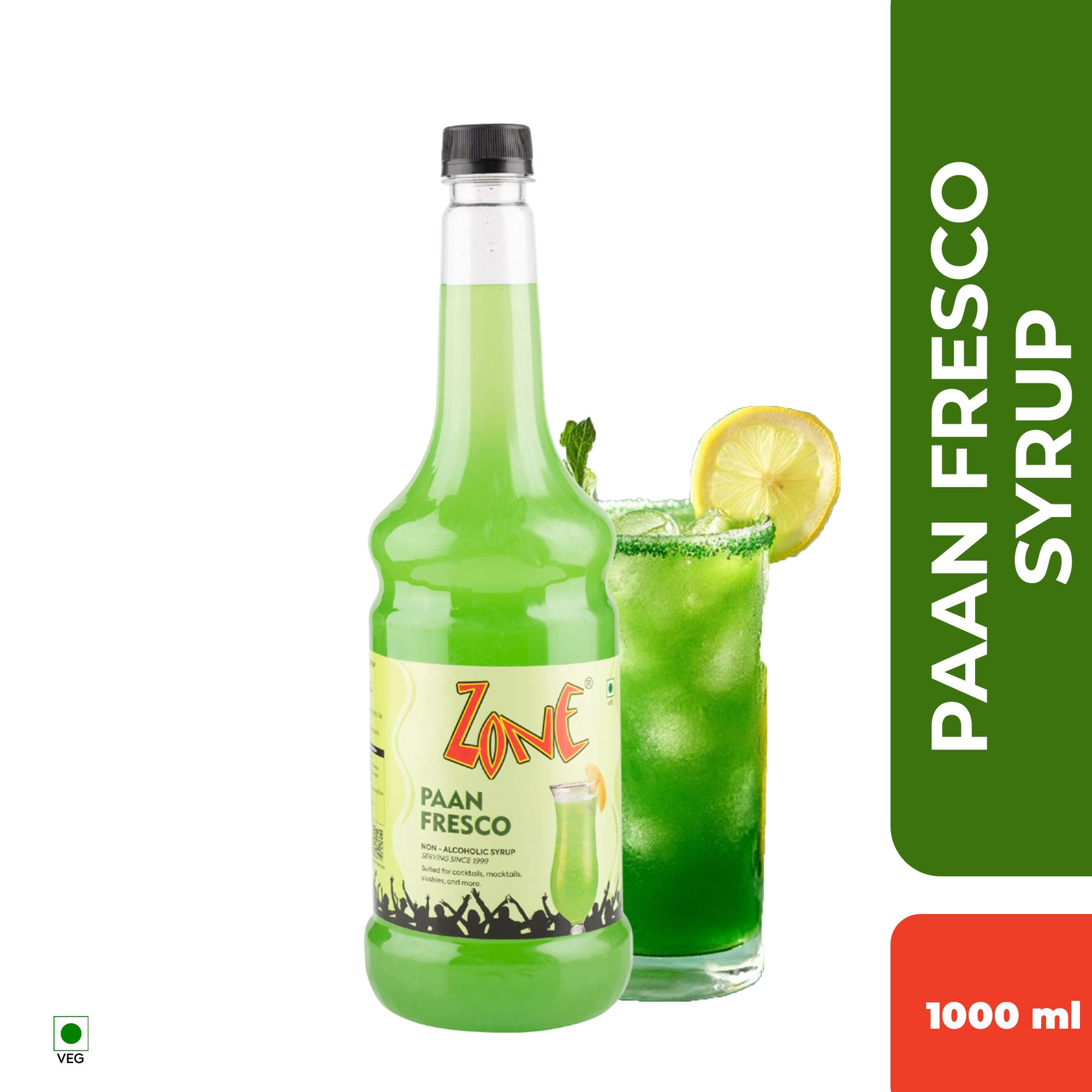 Zone Paan Fresco Flavoured Syrup 1000ml