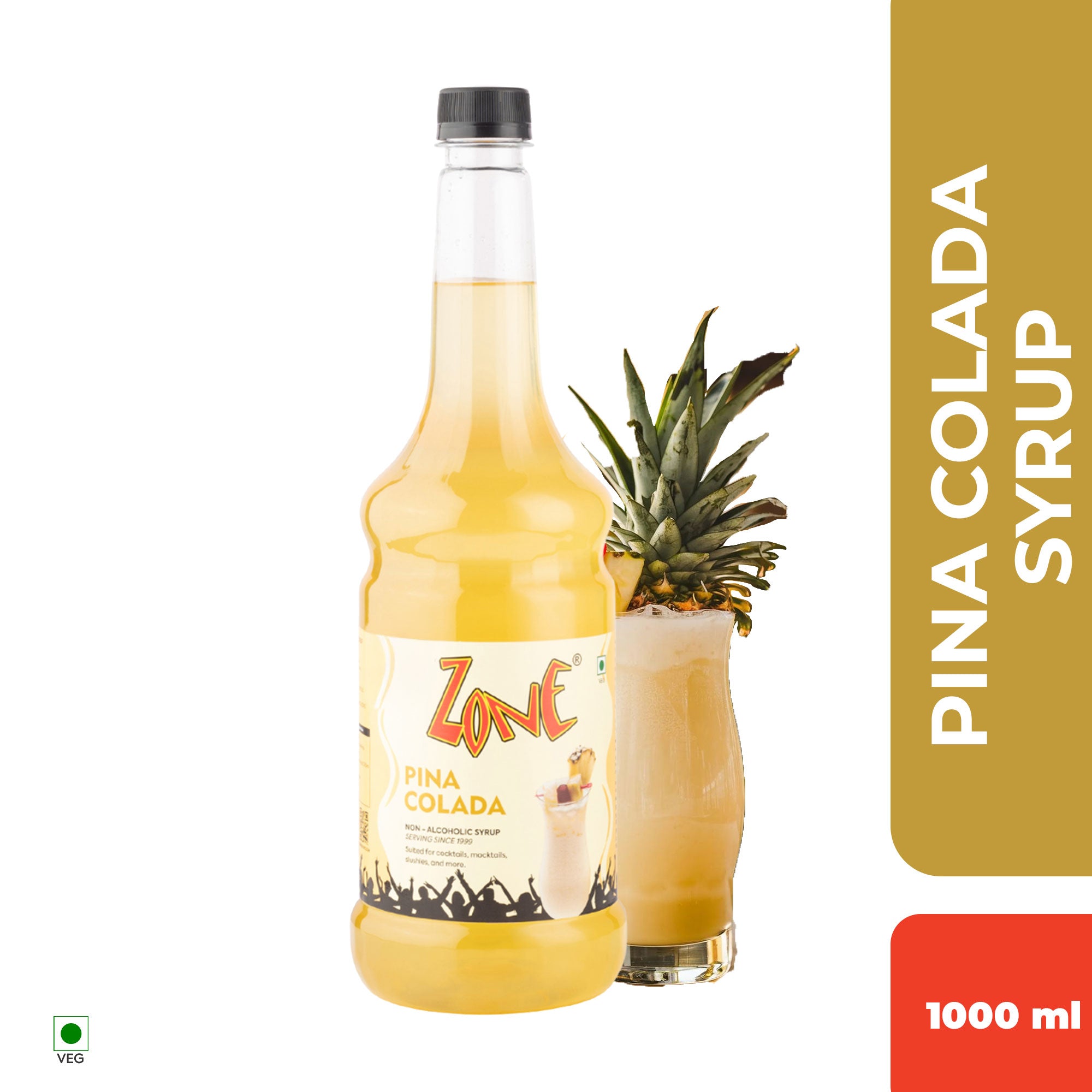 Zone Pina Colada Flavoured Syrup 1000ml