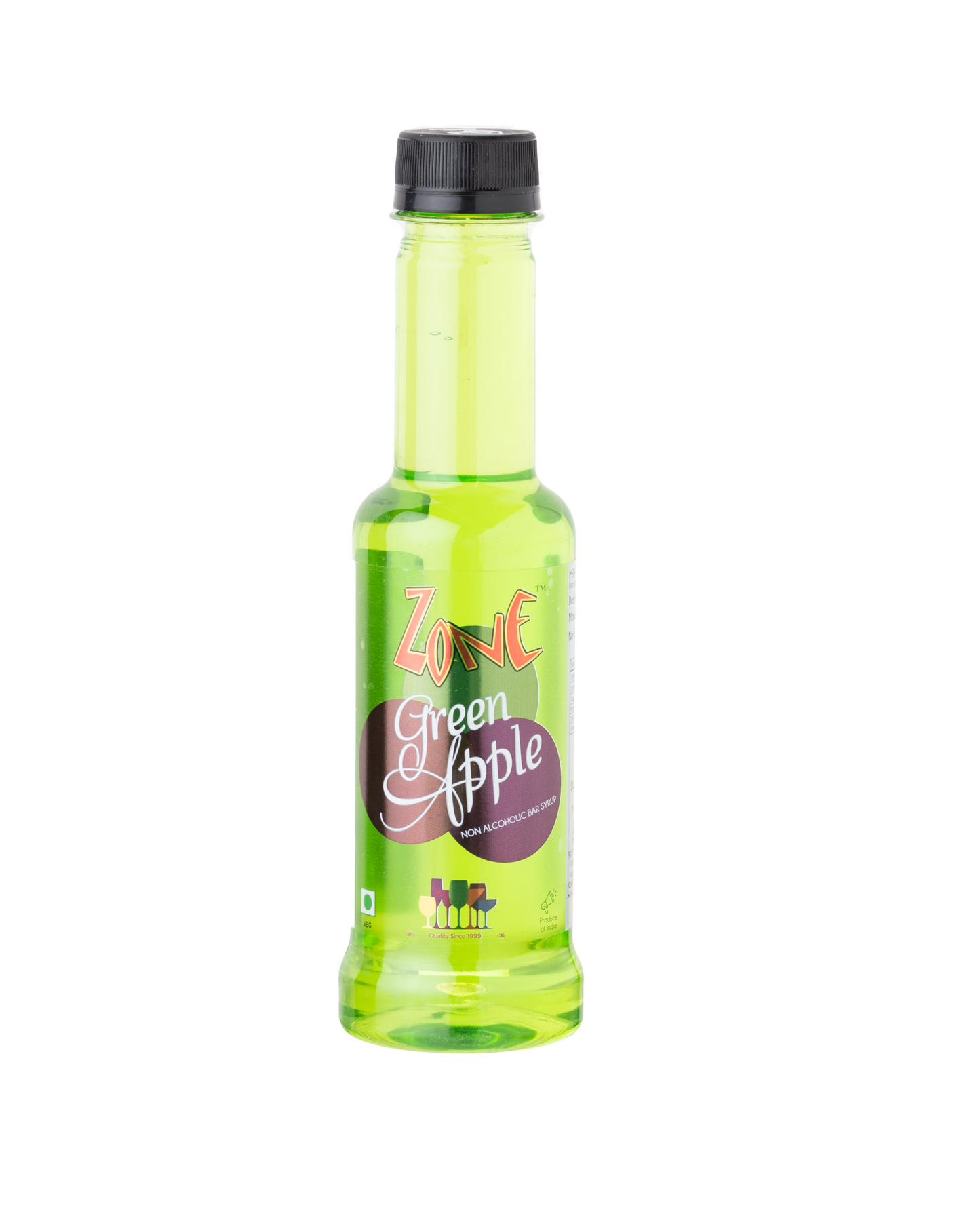 Zone Green Apple Flavoured Syrup 240ml